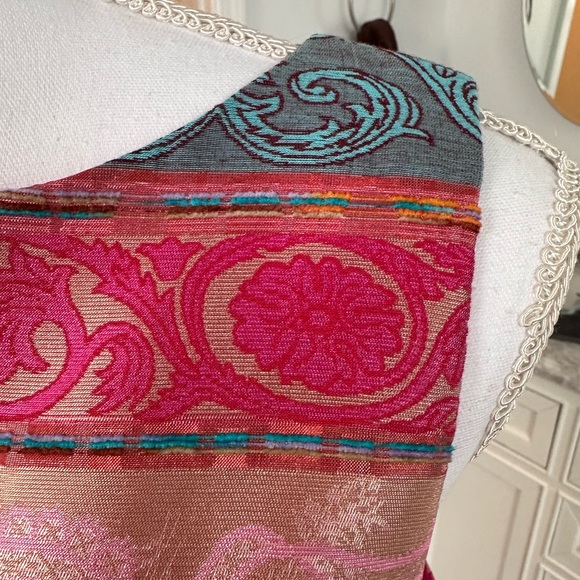 Chetta B, multicolor, sleeveless, kneel length, size 8, great condition - Picture 11 of 16